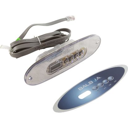55049KIT Topside BWG MVP260/VL260 4-Button Jets/Jets/Temp/Light