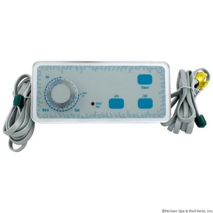 51221 Topside BWG Duplex 3 Button/T-Stat Knob Analog