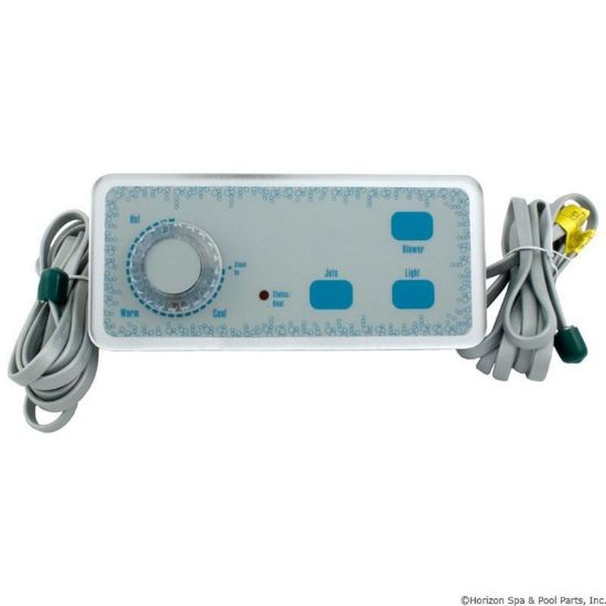 51221 Topside BWG Duplex 3 Button/T-Stat Knob Analog