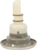 229-2067S Adj. Whirlpool Jet Internal Mtl. Esc.-Gray Thd