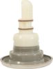 229-2067S Adj. Whirlpool Jet Internal Mtl. Esc.-Gray Thd