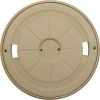 25544-919-000 Skimmer Cover And Collar (Round) Tan