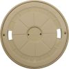 25544-919-000 Skimmer Cover And Collar (Round) Tan