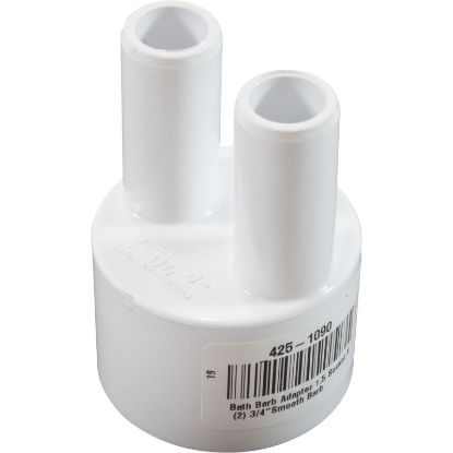 425-1090 Bath Barb Adapter 1.5 Socket X (2) 3/4