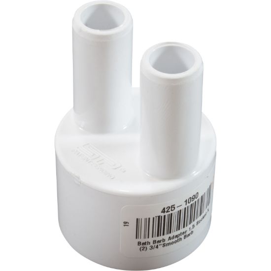 425-1090 Bath Barb Adapter 1.5 Socket X (2) 3/4