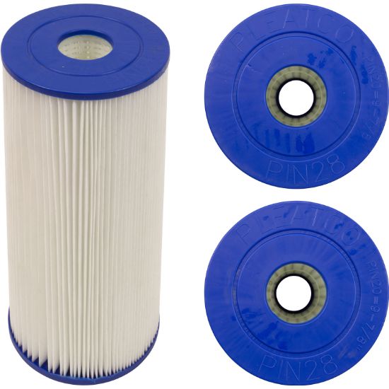 PIN28 FILTER CARTRIDGE 28 SQ FT INTEX "D".. 6" DIA 12-1/4" LONG