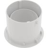519-2080 Round Weir Waterway Top Mount White