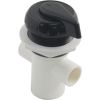 11-4040BLK Diverter Valve Hydro-Air/BWG Hydroflow 1/2"s 2 Port Blk