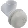 600-4360 On/Off Valve Waterway 1"s x 1"s Single Port White