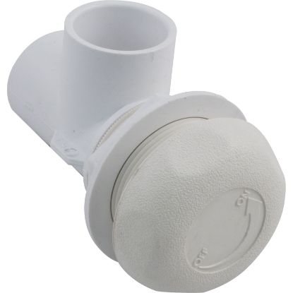 600-4360 On/Off Valve Waterway 1"s x 1"s Single Port White
