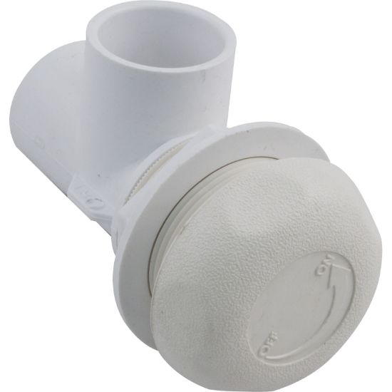 600-4360 On/Off Valve Waterway 1"s x 1"s Single Port White