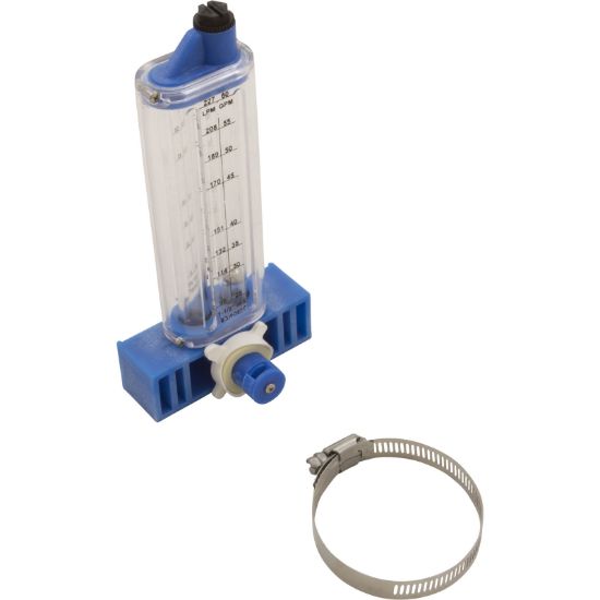 570341V Flowmeter Rola-Chem Vertical Mount 1-1/2" PVC 25-60 GPM
