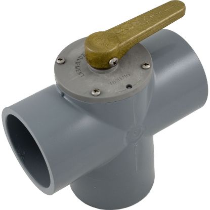 010632 Diverter Valve Ortega/Pentair 2-1/2" Slip x 2" Slip 3 Way