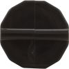 602-9111 Cap Waterway Drain Fill Valve Black