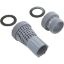 4K8001 Hose Conn Kit GAME SandPRO w/Gaskets and O-Ring Gray