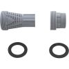 4K8001 Hose Conn Kit GAME SandPRO w/Gaskets and O-Ring Gray