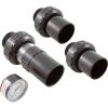 018252F Union & Pressure Gauge Kit Raypak Protege RPSF