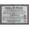 6515231 Blower Air Supply Galaxy Pro 1.5hp 230v 3.2A Hardwire