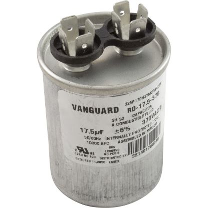 RD-17.5-370 Run Capacitor 17.5 MFD 370v 1-3/4