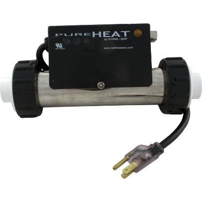 PH101-15UP PH101-15UP Bath tub Heater  Hydro -Quip  In Line PH101-15UP115v1.5kW3ft Cord Plug