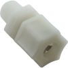 3403410 Compression Fitting UltraPure 1/4"mpt x 3/8" Tube Plastic