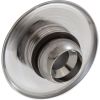 10-3955M PC Escutcheon BWG/HAI Slimline Smth w/Dir Eyeball Chr