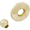 28020-PB Escutcheon BWG/GG Mini Jetw/Dir Eyeball Smth Brass