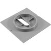 25597-000-121 Deck Jet (J-Style) Square Cover Gray