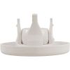 23345-WH Escutcheon BWG One Piece Budget 324 White