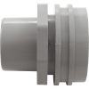 25555-001-000 Flush Mount Return Fitting Gray