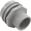 25555-001-000 Flush Mount Return Fitting Gray