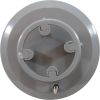 25527-101-100 Floor Inlet Fitting Cover Wth Screw Gray