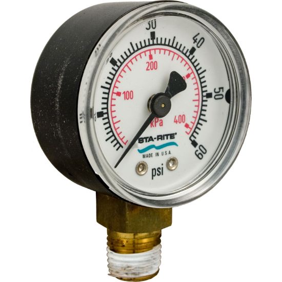 15060-0000T Pressure Gauge Pentair StaRite1/4