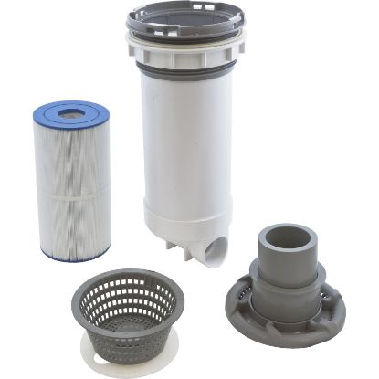 512-2557 Skim Filter Waterway Dyna Flo XL 50 sqft 2-1/2"s Gray