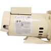 348024 Pump Pentair SuperFlo 1.5hp 115/208-230v 1-Spd EE