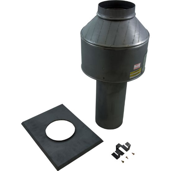 006697 Indoor Stack Kit Raypak R165A/R265B