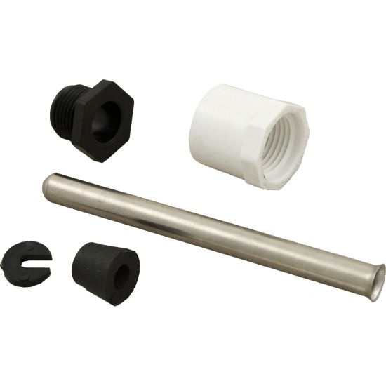 990165 Thermowell 1/2"mpt 5/16"dia 4" Stainless Steel