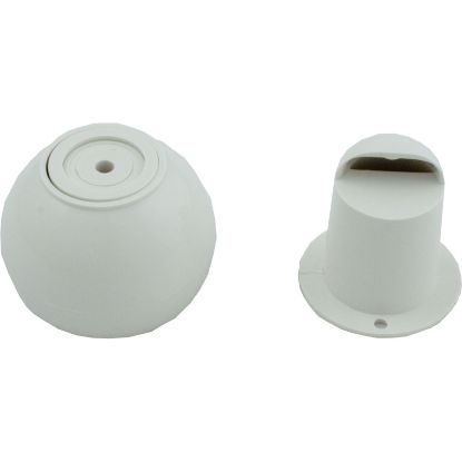 08428-0000 Wall Inlet Fitting Pentair 1-1/4" Insider Gunite White