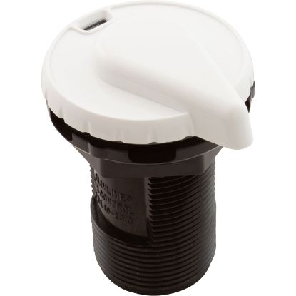 10-2330WHT Air CtrlBWG/HAI Slimline1-3/4"hs2-1/2"fdTeardropWht 1"