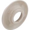 218-6950 Escutcheon Waterway Mini Storm Textured Scallop White