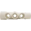 672-4440 Manifold 1/2" Slip 6 Port Flow Thru 1" Slip