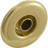 10-3955M PB Escutcheon BWG/HAI Slimline Smth w/Dir Eyeball Brass