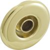 10-3955M PB Escutcheon BWG/HAI Slimline Smth w/Dir Eyeball Brass