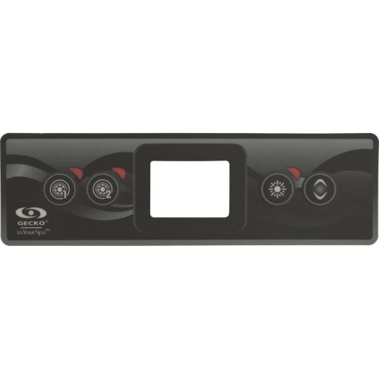 9916-101500 Overlay Gecko In.k300 4 Btn P1 P2 Light Temp