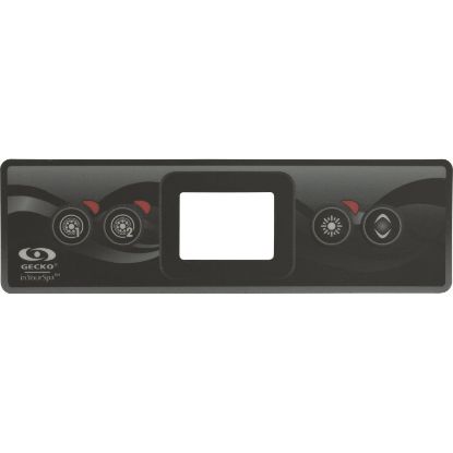 9916-101500 Overlay Gecko In.k300 4 Btn P1 P2 Light Temp