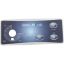 10315 Overlay Balboa Water Group Duplex 3 Button/Knob