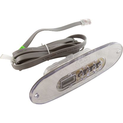 53999 Topside BWG MVP260/VL2604 Btnw/o Overlay6ft Cord Clear