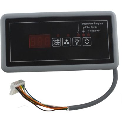 34-0208-25-K Topside Hydro-Quip Eco 64ButtonP1LtAuxSm Rec25ft Cord