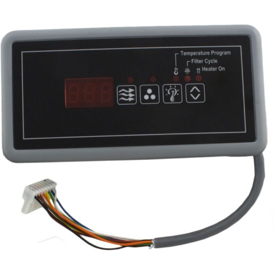 34-0208-25-K Topside Hydro-Quip Eco 64ButtonP1LtAuxSm Rec25ft Cord