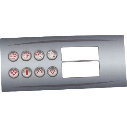 80-0211 Overlay Hydro-Quip HT2 8 Button Large Rec